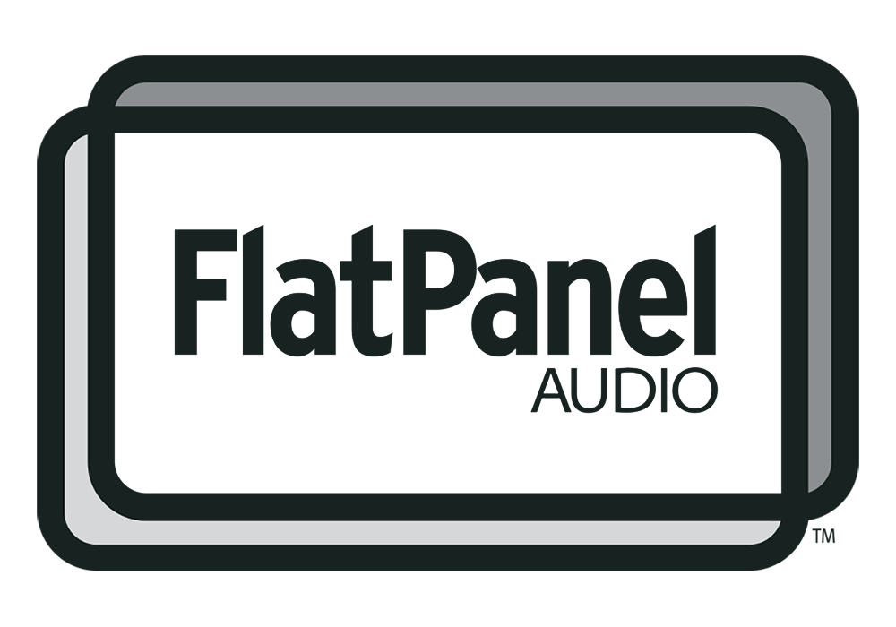 FlatPanel Audio logo-grayscale-png-1000x700px