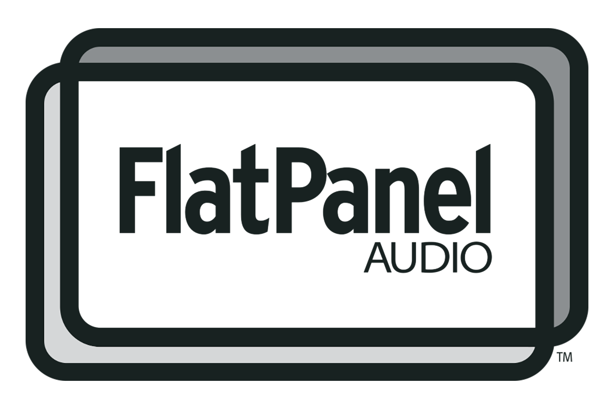 FlatPanel Audio logo-grayscale-png-1200x800px